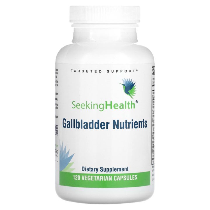 Seeking Health, Gallbladder Nutrients, добавка для желчного пузыря, 120 капсул