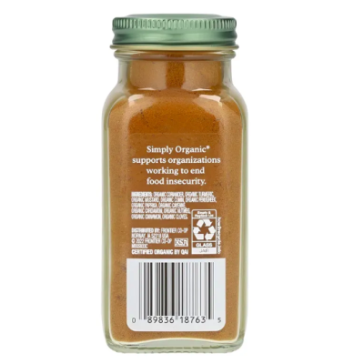 Simply Organic, порошок Карри, 85 г