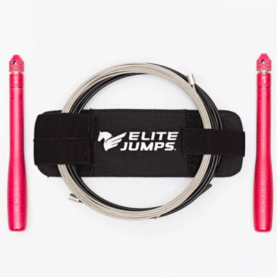 Elite Jumps, Скакалка для скоростных прыжков Bullet COMP, красная