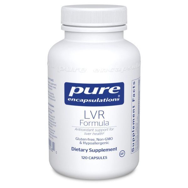 Pure Encapsulations, LVR Formula, поддержка печени, 120 капсул