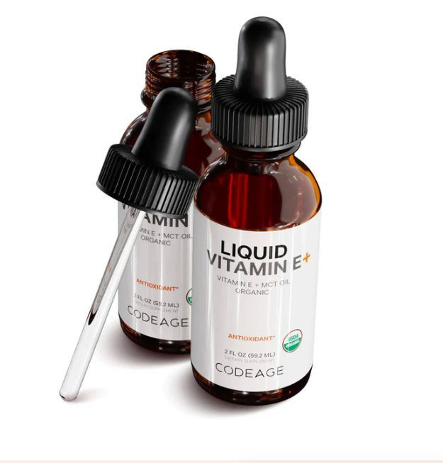 Codeage, Liquid Vitamine E+, жидкий витамин E+, без добавок, 59,2 мл