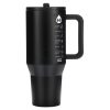 HydroJug, Traveler Tumbler, Sage, Стакан для путешествий, черный, 1183 мл (40 унций)
