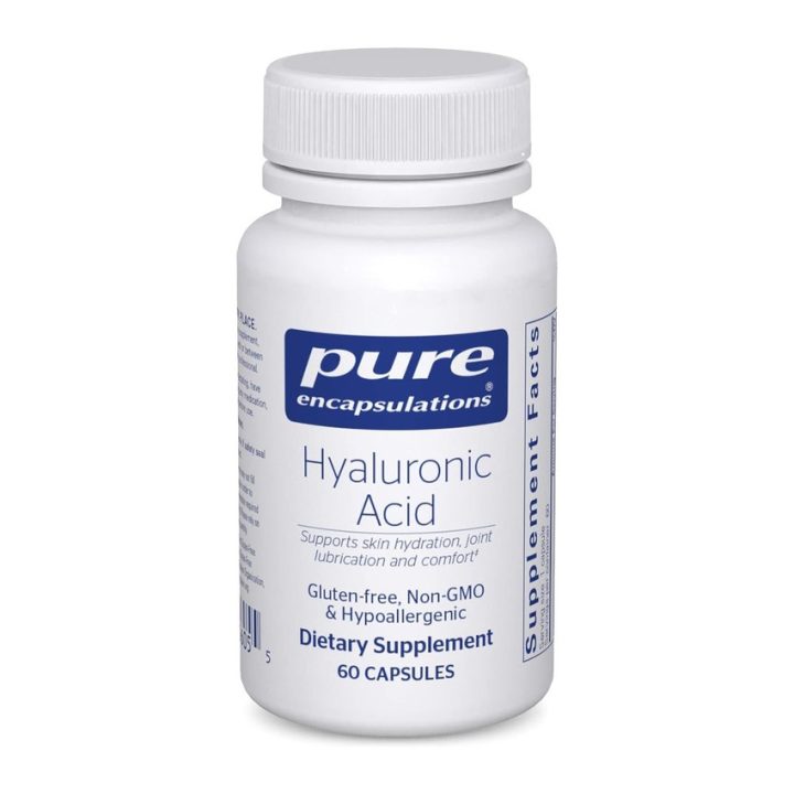 Pure Encapsulations, Hyaluronic Acid, Гиалуроновая кислота, 60 капсул