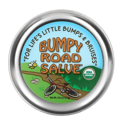 Sierra Bees, Бальзам для снятия раздражения и синяков, Bumpy Road, 17гр