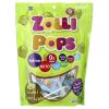 Zollipops, Леденцы "Чистые зубы" на палочке, без сахара, зеленое яблоко с карамелью, 23-25 леденца