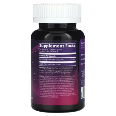 MRM Nutrition, DHEA, ДГЭА (ДГЕА), 25 мг, 60 капсул