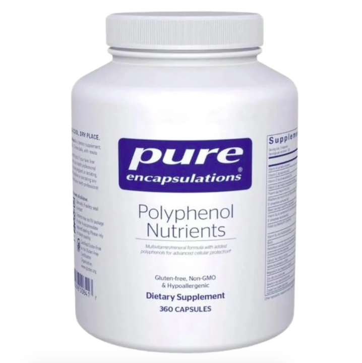 Pure Encapsulations, Полифенольные питательные вещества, Polyphenol, 360 капсул