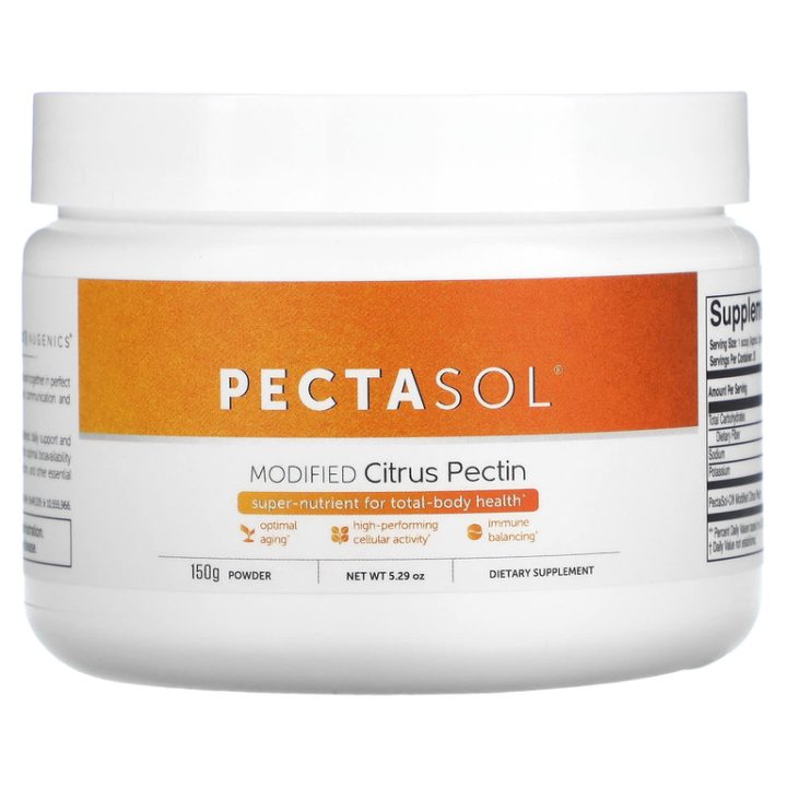 Econugenics, PectaSol-С, модифицированный цитрусовый пектин, Modified Citrus Pectin, 150 г