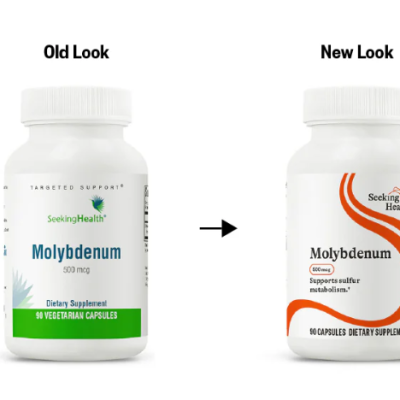 Seeking Health, Молибден, Molybdenum, 500 мкг, 90 капсул