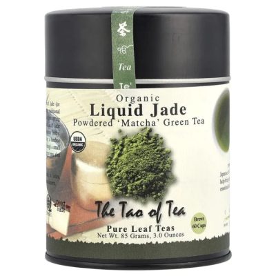 The Tao of Tea, Органический матча "Жидкий нефрит", Liquid Jade, 85 г.