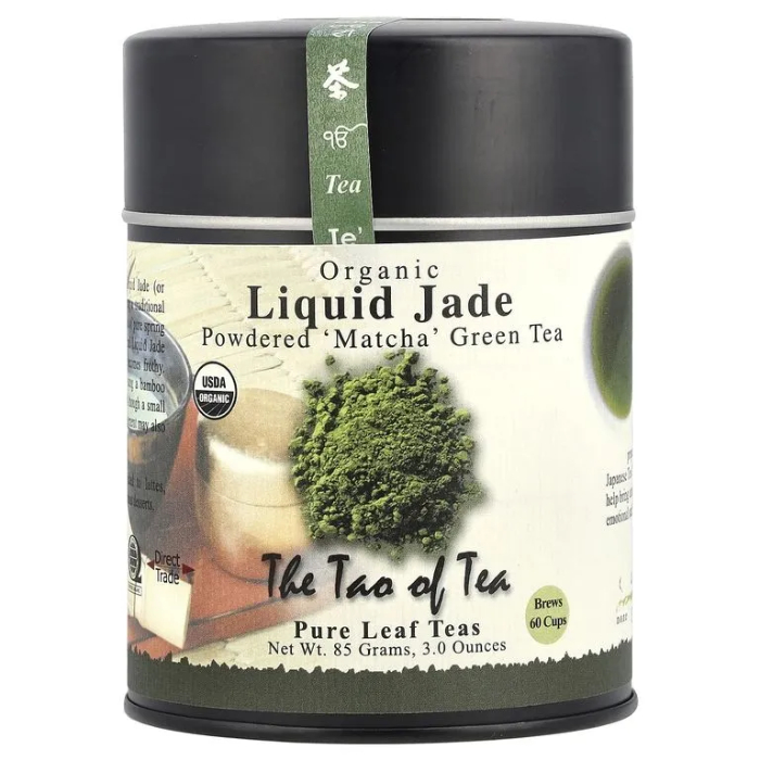 The Tao of Tea, Органический матча "Жидкий нефрит", Liquid Jade, 85 г.