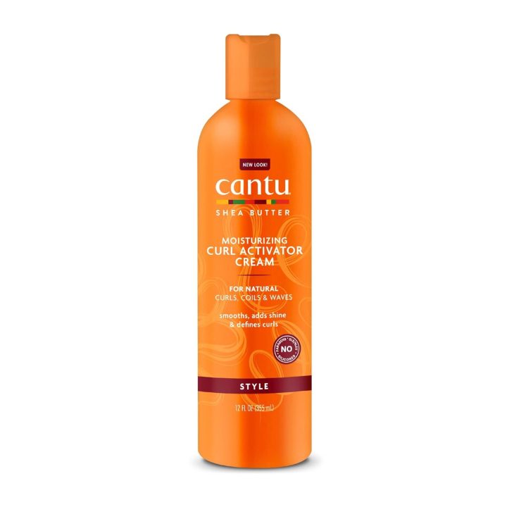Cantu, Масло ши, увлажняющий крем-активатор локонов, 355 мл