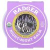 Badger Company, Night Balm, Бальзам для сна, для детей, лаванда и ромашка, 56 г