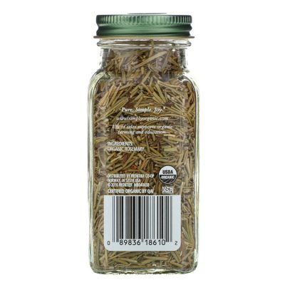 Simply Organic, Rosemary, Розмарин, 35г