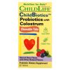 ChildLife, ChildBiotics Probiotics with Colostrum, пробиотик+молозиво д/детей, ягоды, 92 жев таб