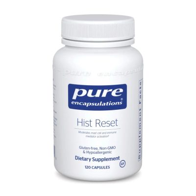 Pure Encapsulations, Hist Reset, поддержка иммунитета, здоровый метаболизм гистамина, 120 капсул
