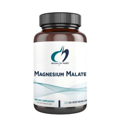 Designs for Health, Магний Малат, 120 капсул