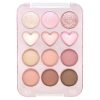 COLORGRAM, Pin Point, Палитра теней для век, 02 розовый/сиреневый, 9,9 г