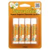 Sierra Bees, набор органических бальзамов для губ, мандарин и ромашка, 4 штуки