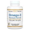 California Gold, Омега-3, Premium Fish Oil, 100 капсул