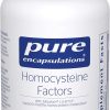 Pure, Homocysteine Factors, Поддержание нормального уровня гомоцистеина, 60 капсул