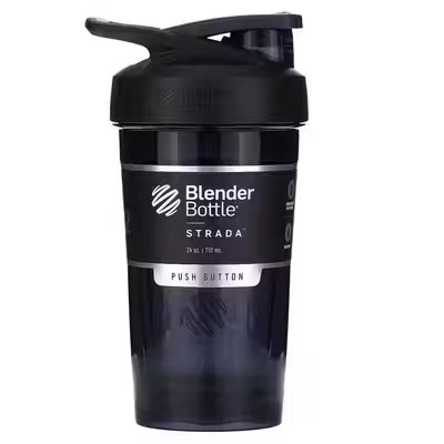 Шейкер спортивный, Blender Bottle, Tritan, тритан, черный FC, 710 мл (24 унций)