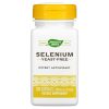 Nature's Way, Бездрожжевой селен, Selenium, 200 мкг, 100 капсул, ДИСКОНТ