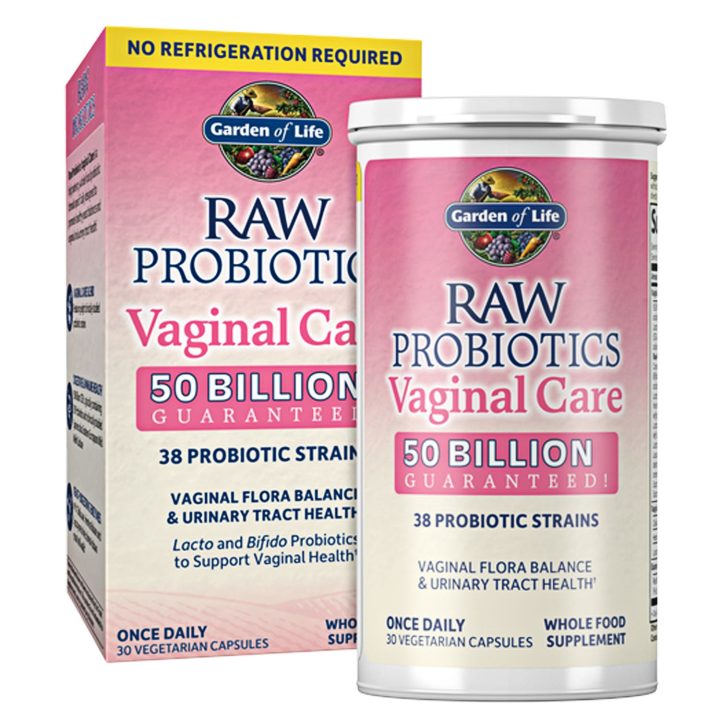 Garden of Life, Vaginal Care, Пробиотики для восстановления микрофлоры влагалища, 30 капсул