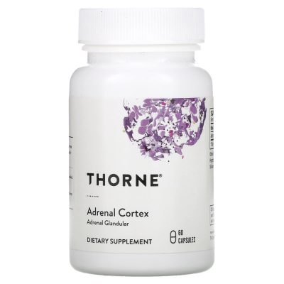 Thorne, Adrenal Cortex, кора надпочечников, 60 капсул