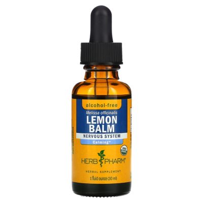 Herb Pharm, Лимонный бальзам, без спирта, Lemon Balm, 30 мл