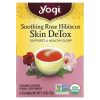 ДИСКОНТ Yogi Tea, Skin DeTox, детокс кожи, чай с розой и гибискусом, 16 чайных пакетиков