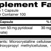 SFI Health (Klaire Labs), P-5-P, Пиридоксаль-5-фосфат (витамин B6), 100 капсул
