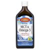Carlson, масло MCT и омега-3, вкус лимон-лайм, MCT & Omega 3, Keto-Friendly, 500 мл
