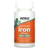 Now Foods, Железо бисглицинат 36мг, Iron Double, 90 капсул