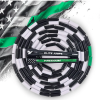 Elite Jumps cкакалка бисерная THIN GREEN LINE Beaded Jump Rope