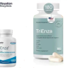Houston Enzymes, TriEnza, ферменты при пищевой непереносимости, 180 капсул
