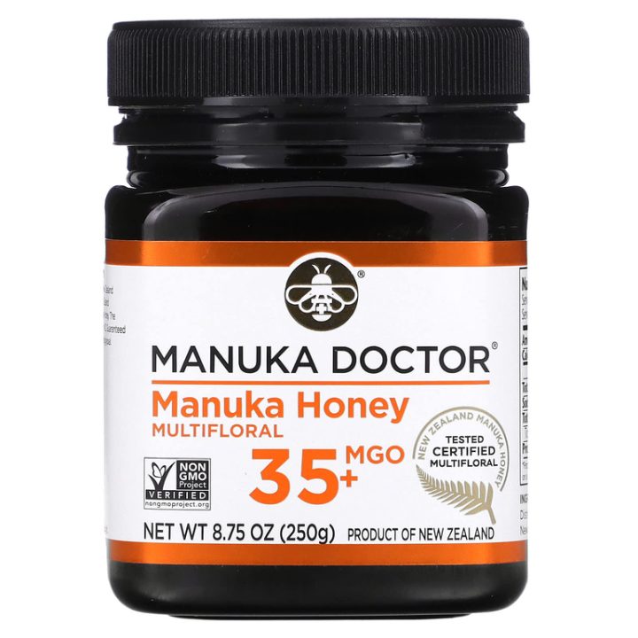 Manuka Doctor, мед манука из разнотравья, MGO 35+, 250 г ДИСКОНТ