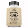 Ancestral Supplement, вытяжка из печени говяжьей, Grass-fed Beef Liver, 500 мг, 180 капсул