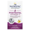 Nordic Naturals, омега-3 и D3 в послеродовой период, Postnatal Omega-3, вкус лимона, 1120 mg, 60 капсул