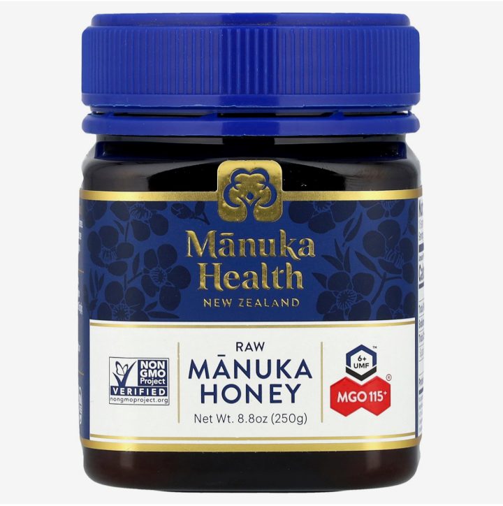 Manuka Health, Мед манука, необработанный, UMF 6+, MGO 115+, 250 г