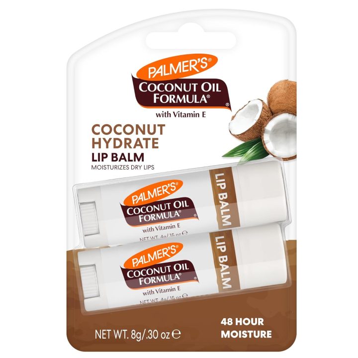 Palmer's, увлажняющий бальзам для губ с кокосовым маслом и витамином E, SPF 15, 2 шт