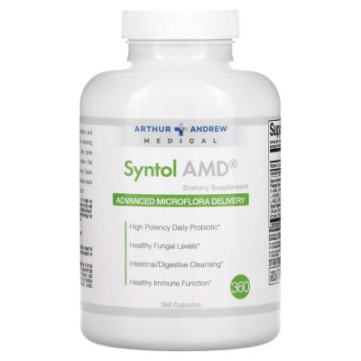 Syntol AMD, добавка-синбиотик для улучшения микрофлоры, 360 капсул, Arthur Andrew Medical