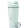 BlenderBottle, Шейкер спортивный, Insulated Stainless Steel Twist, цвет Glacier (светло-голубой), сталь 710 мл (24 унции)
