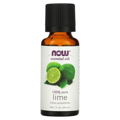 Now Foods, Lime Oil, эфирное масло, лайм 30 мл ДИСКОНТ