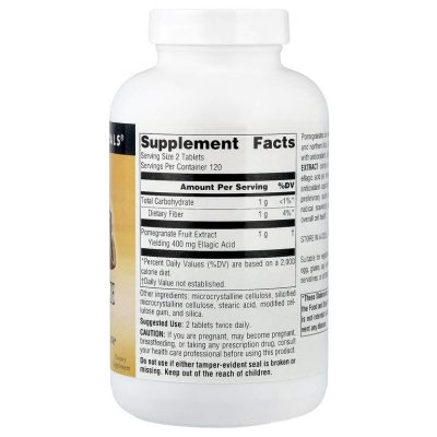 Source Naturals, экстракт граната, 240 таблеток