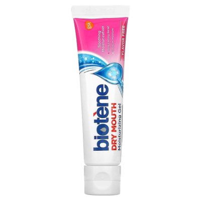 Biotene Dental Products, Dry Mouth Moisturizing Gel, Flavor Free, Гель против сухости во рту, 42 гр