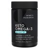 Sports Research, Keto Omega-3 Salmon Oil, Масло дикой красной нерки с омега-3, 120 капс