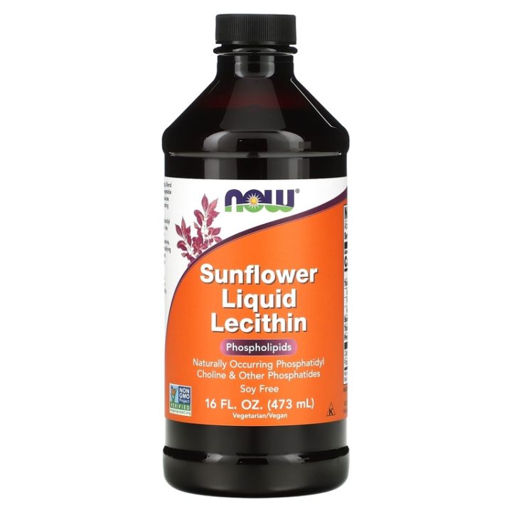 Now, Lecitin Liquid, жидкий лецитин из подсолнечника, 473 мл