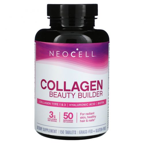 Коллаген, Collagen Beauty Builder, Neocell, 150 таблеток