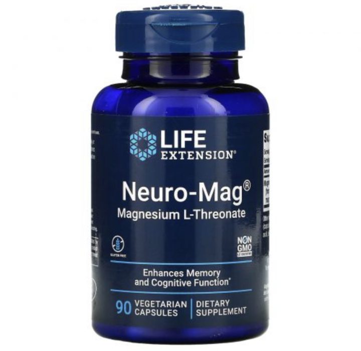 Life Extension, Neuro-Mag, Магний L-треонат, 90 капсул